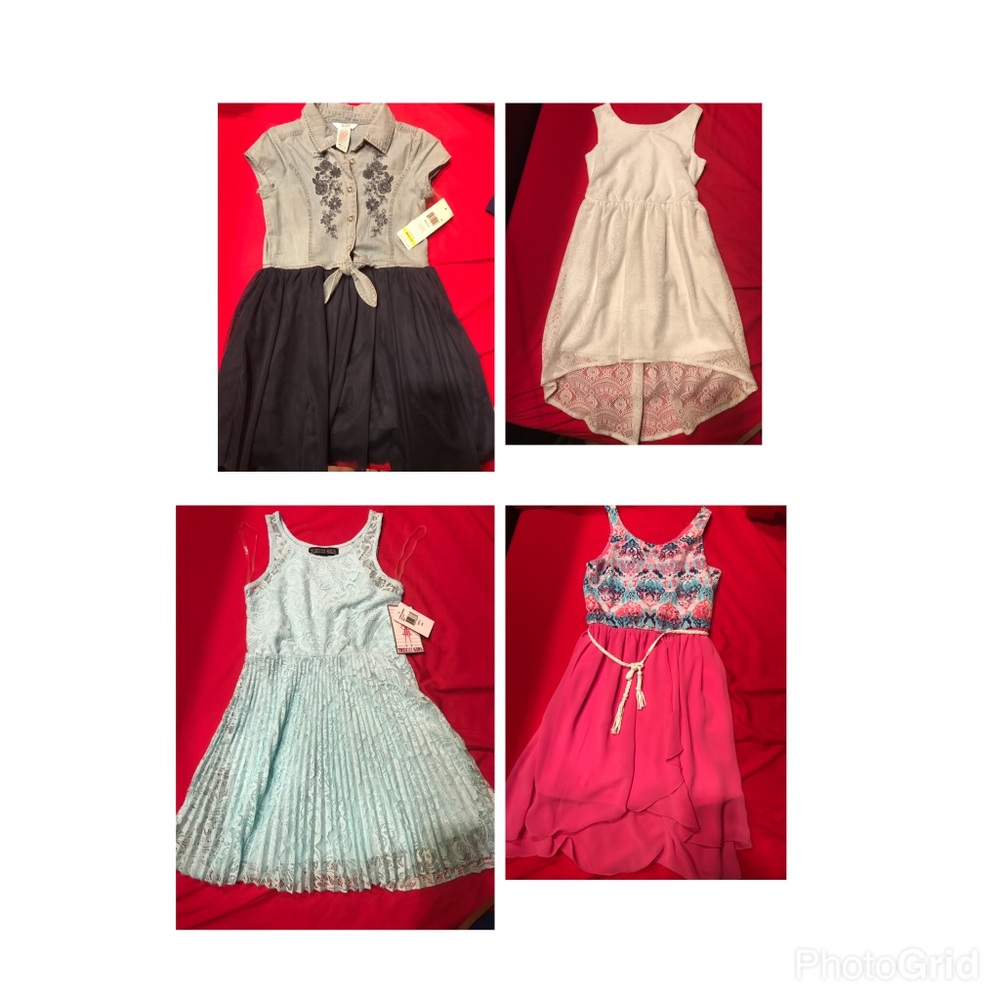 Girls dresses size  8-10 and 10-12